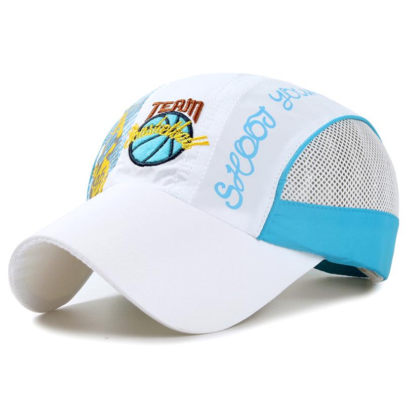 Summer Outdoor Sports Children Baseball Cap New Student Quick Drying Mesh Baby Sunhat Boy Girl Snapback Caps Kid Fishing Hat