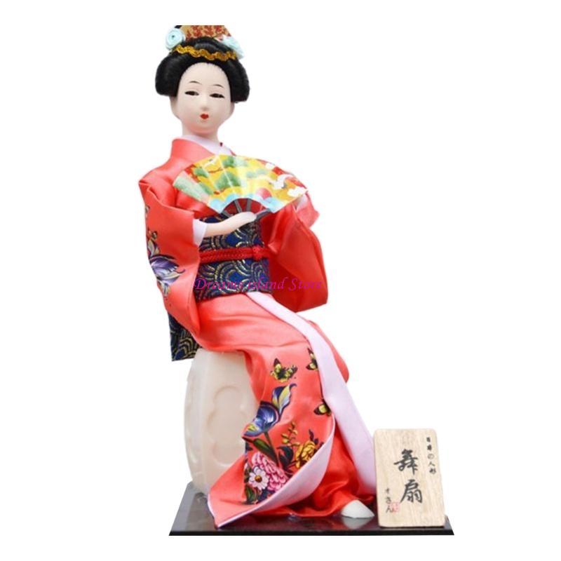 

Artistic 12Inch Kimono Dolls Kimono Geisha Dolls For Japanese Restaurants And Cultural Event Cultural Atmospheres HX6C