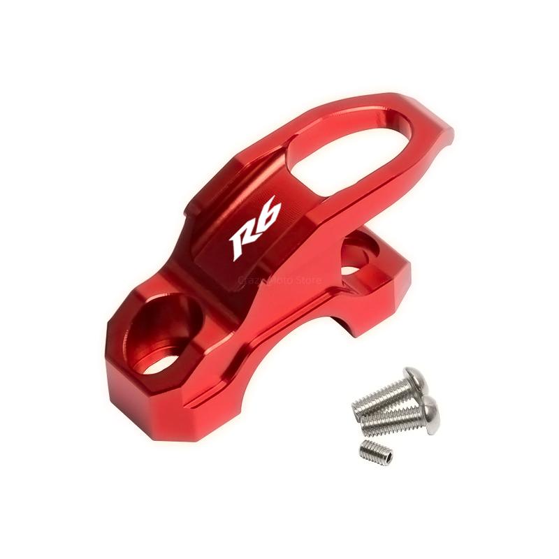 For Yamaha YZFR6 YZF R6 R6S 1999-2015 2005 2007 Motorcycle Brake Master Cylinder Bracket Bag Luggage Clamp Holder Helmet Hook