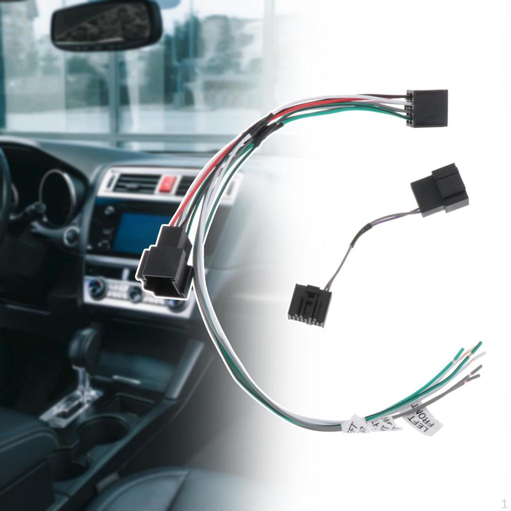 Harness Adapter Kit,Compatible with Vehicles Stereo,Easy to Install Auto Accessories for C7