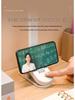 Rechargeable LED Desk Lamp with Eye Protection, Clip-On for Children's Bedroom or Dormitory.