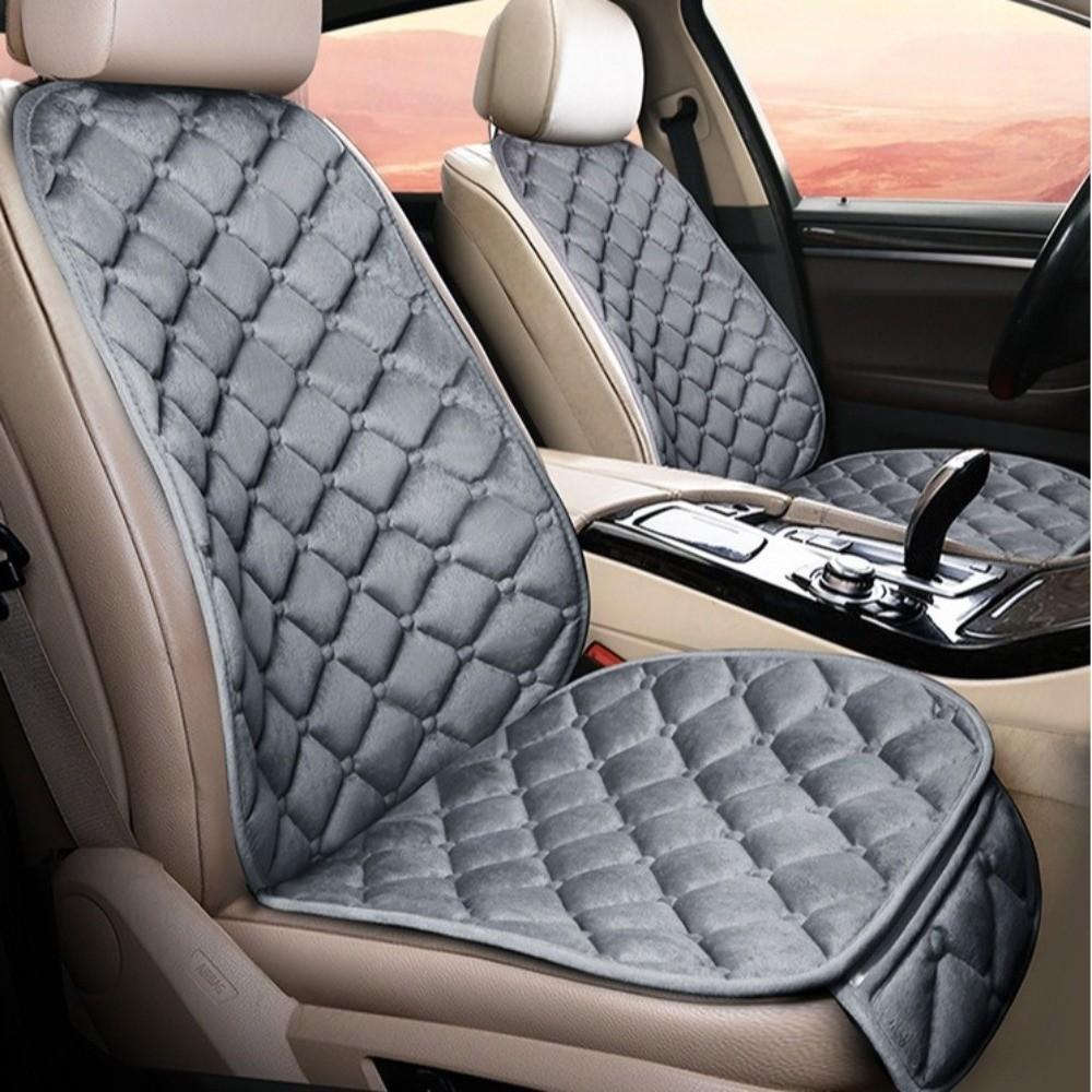 Coprisedili Auto Monocolore Velluto Tappetini Sedile SUV Cuscino Sedile Universale