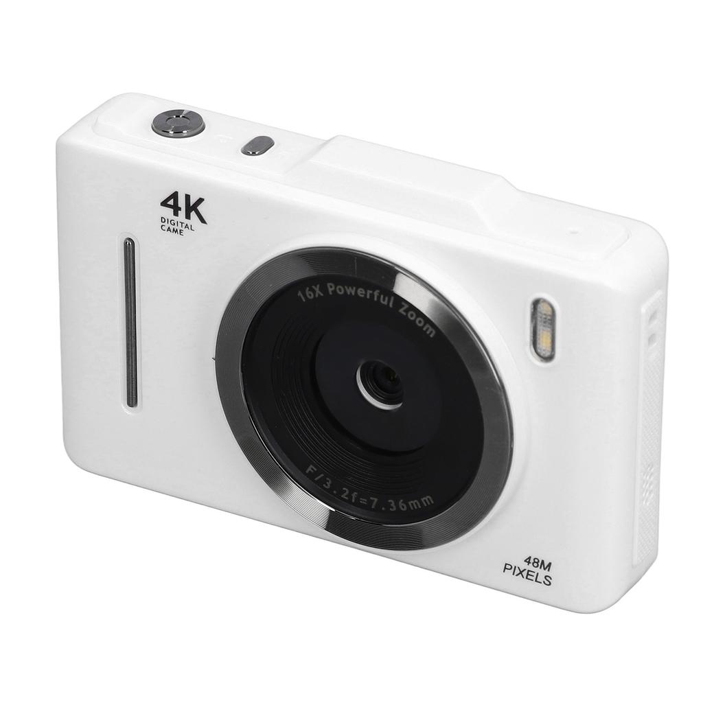 4K Digital Camera 48MP 2.8 Inch   HD Screen 16X Digital Zoom Auto  Portable   Video Camera for Travel  
