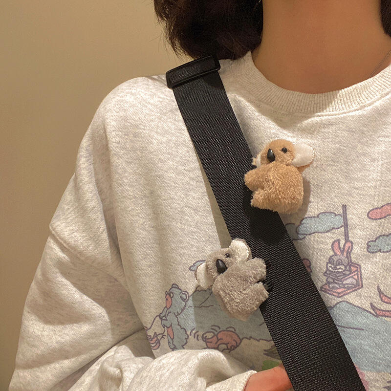 

Lovely Koala Hair Clip Accessory gray