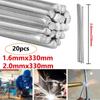 10/20Pcs Durafix Aluminium Welding Rod Brazing Soldering Low Temperature 1.6/2mm