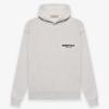 Heavyweight Cotton Drop Shoulder Hoodie - Trendy American Style Autumn Print for Men.