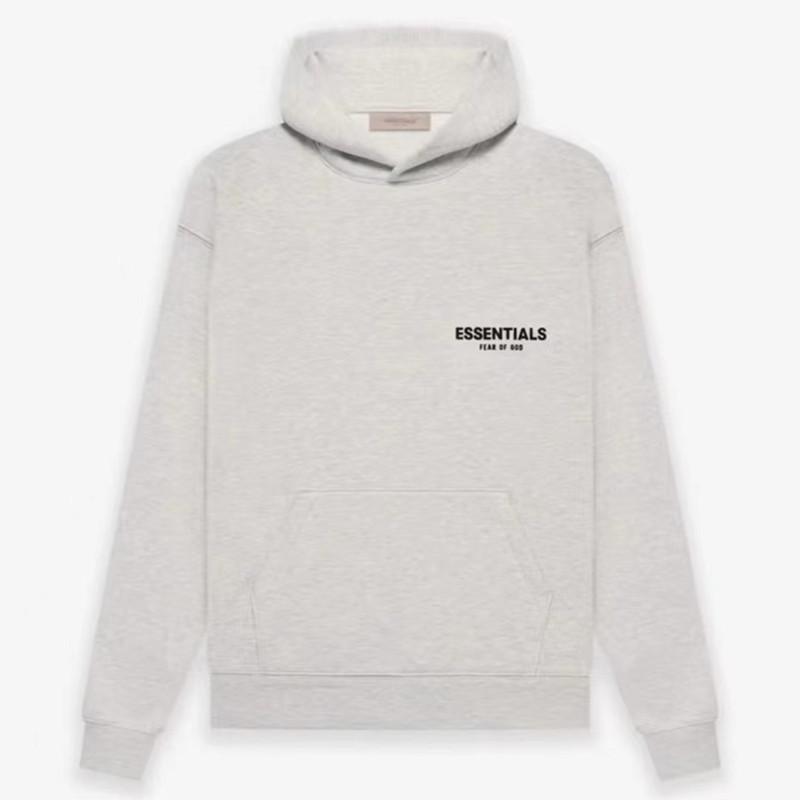 Heavyweight Cotton Drop Shoulder Hoodie - Trendy American Style Autumn Print for Men.