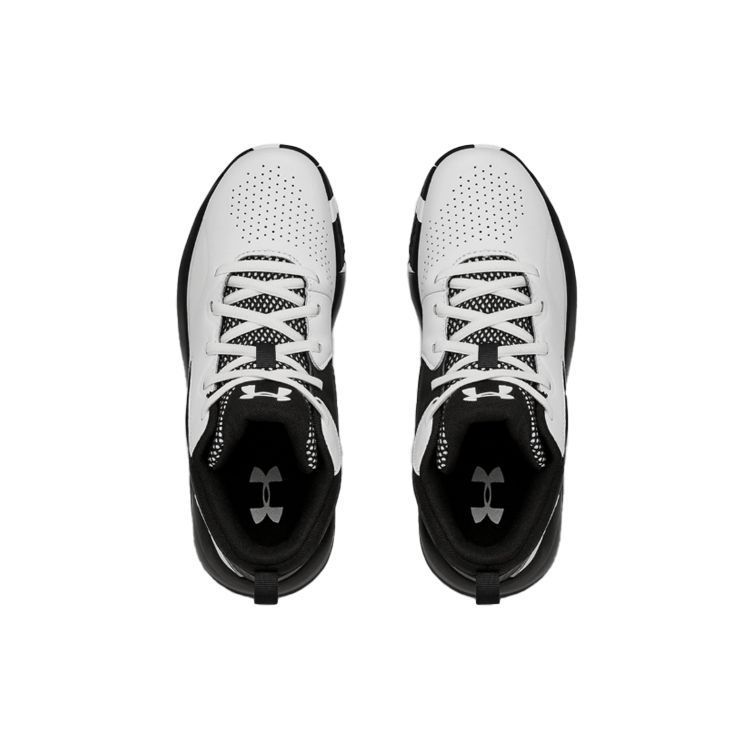 Under Armour Zapatillas para niños Lockdown 5 GS Blanco Negro 3023533-100
