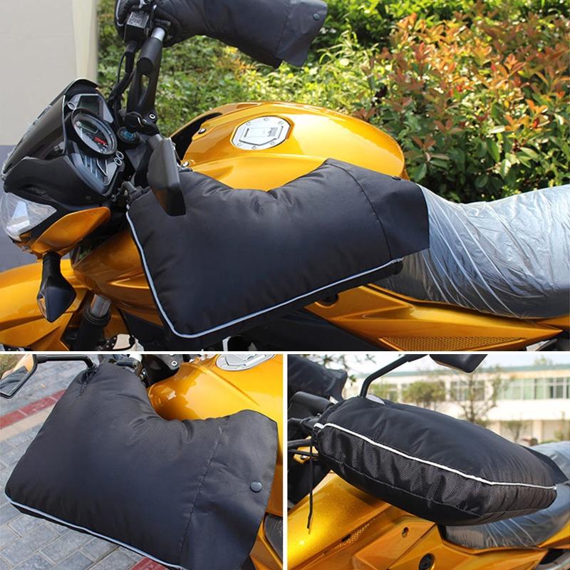Handlebar Mittens Cold Weather Mountain Bike Handlebar Mittens Windproof Coldproof for Commuter MTB Bicycle Bar Warmer C
