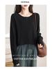 100% Reine Baumwolle Damen Strickpullover - Zart, Hautfreundlich, Lockere Passform, Übergröße, Frühling/Herbst Stil