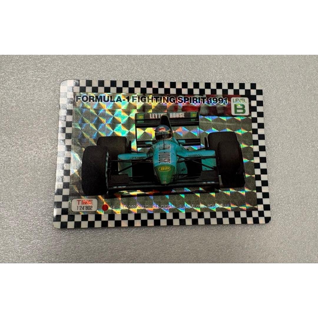 Used Good condition, manufactured in 1991, F1 card, Ivan Capelli