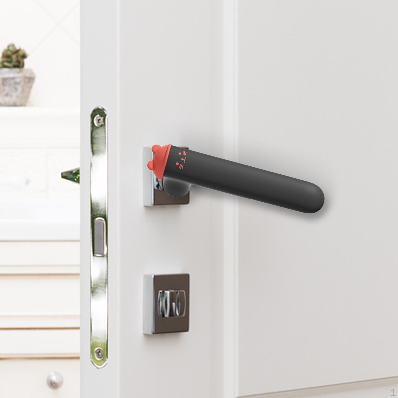 

Door Child Protection Knob Protector Anti Collision for Living Room чорний