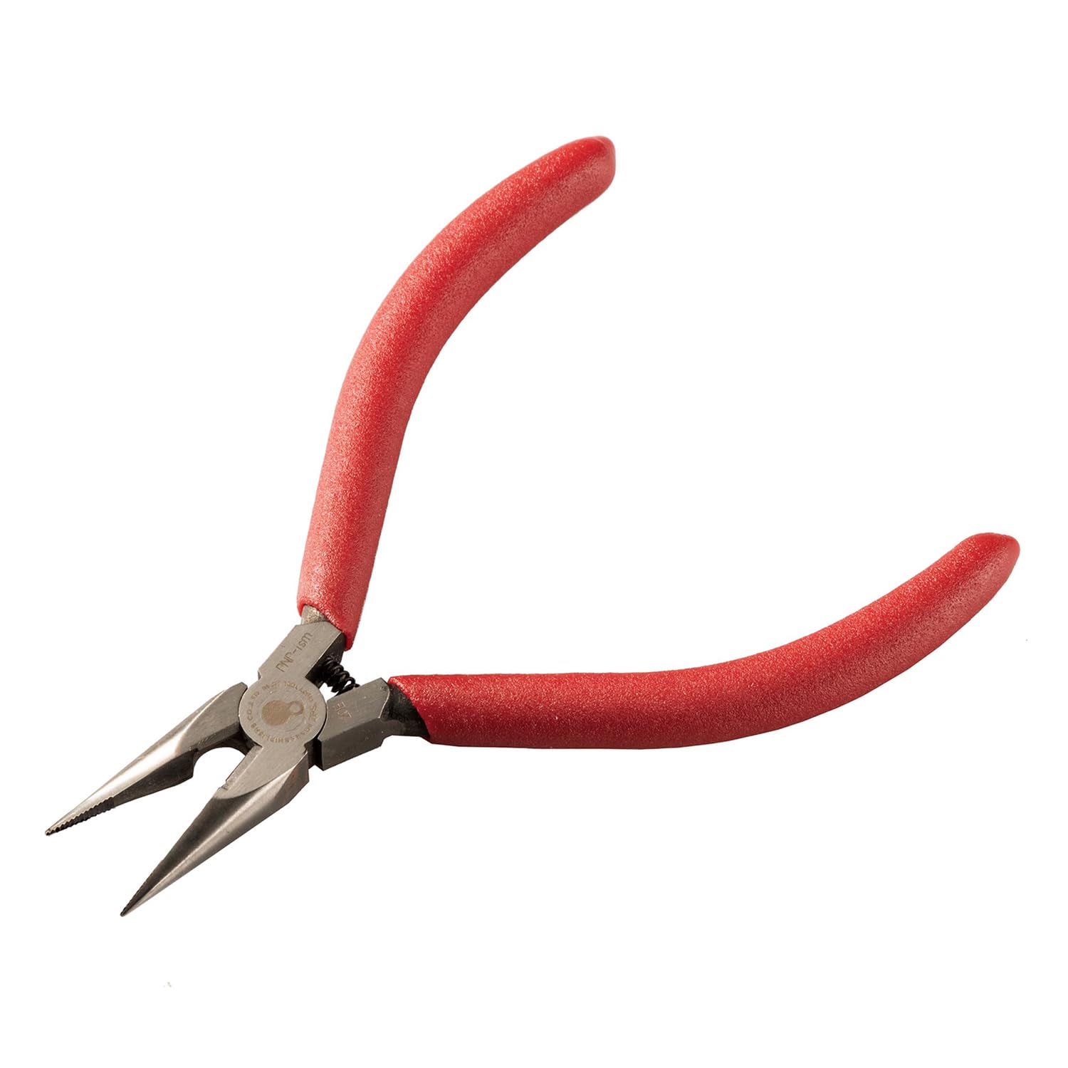 

IPS Plyer Craft Series Pro Micro Pliers, PVC Grip Type, 125mm Long, Serrated, Ultra-Fine Tip for Precise Bending and Cutting, PMP-115G