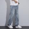 Retro Rovné Džíny Pro Muže Na Jaro A Léto Americký Hong Kong Styl Volné Trendy Značka Rovné Všestranné Mladistvé Džínové Kalhoty