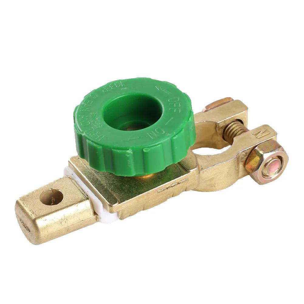 

Professional Zinc Alloy Battery Terminal Link Switch Quick Cut-off Disconnect Isolator Switch Car Power-off Switch for All 6V/12