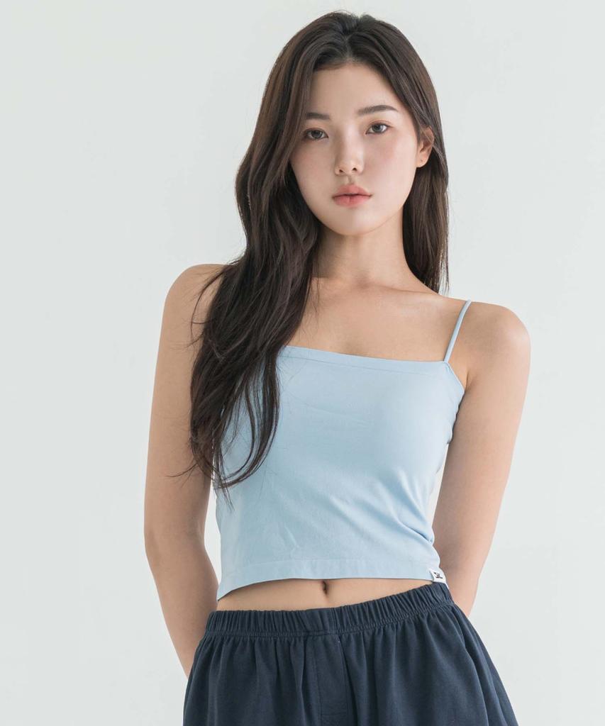 Dolosiwa [2Pack] Simple Tube Top Sleeveless (2 Types)_6 Colors