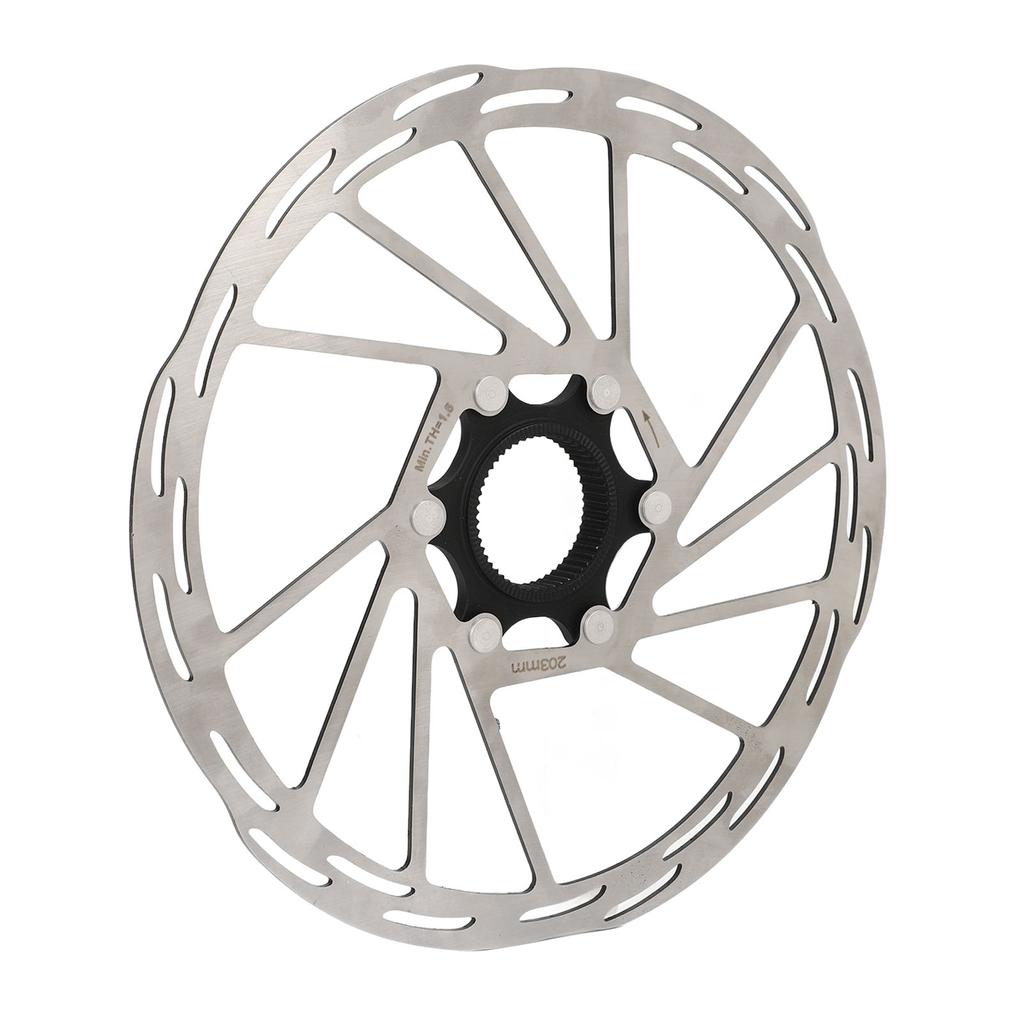 Bike Disc Brake Rotor 203mm Durable Rustproof Metal Hollowed Design 203mm Disc Brake Rotor Mountain Bike