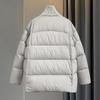 Women's Knit Patchwork 90% Down Jacket