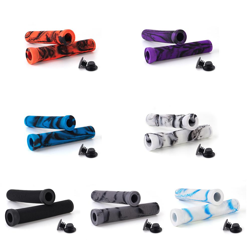Punhos de Scooter Punhos de Bicicleta Cobertura de Guidão de Borracha Antiderrapante Para Guidão de 22,2mm Punhos de Scooter Guidões de Bicicleta BMX 1 Par