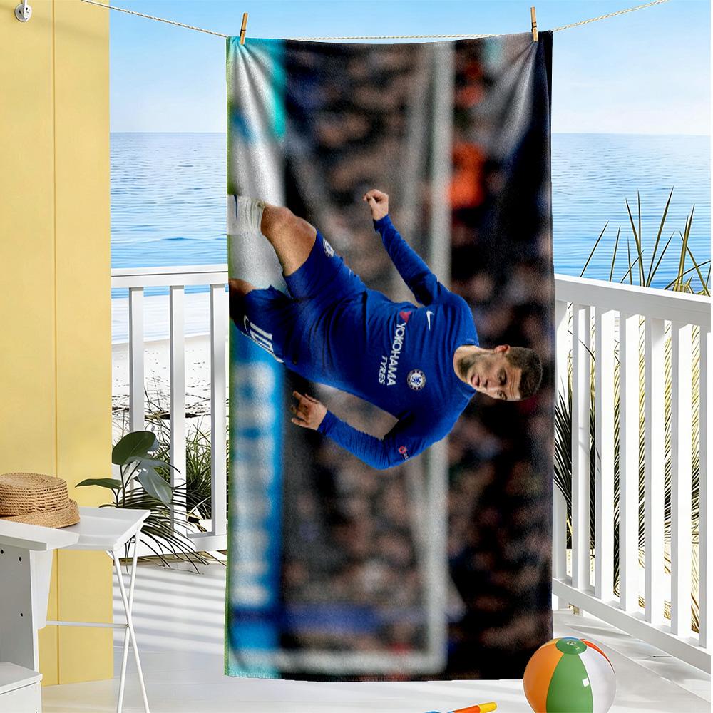 Hazard's Chelsea Moment Beach Towel Quick-Dry Soft Microfiber Comfortable Lightweight