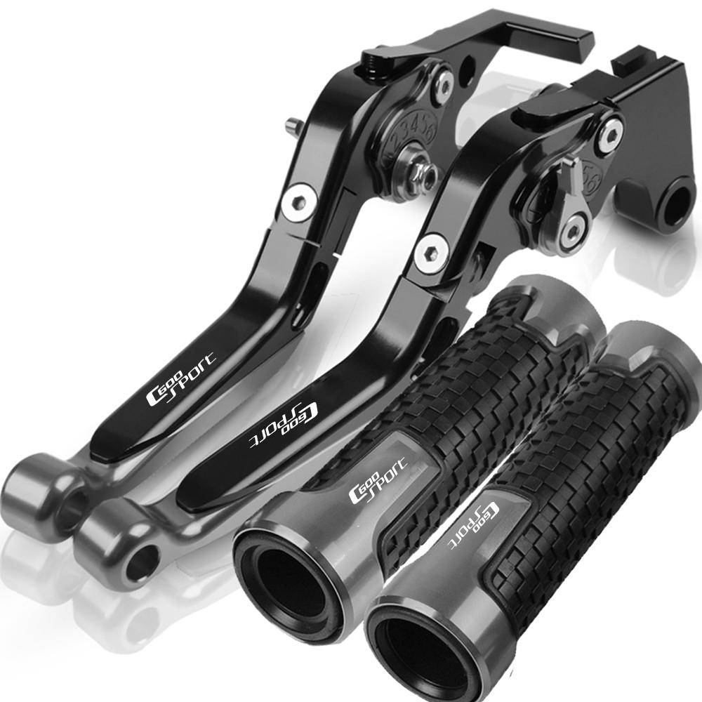 For BMW C600SPORT C 600 SPORT 2011-2015 Motorcycle Adjustable C600 SPORT Brake Clutch Levers Handlebar Handle Bar Grips