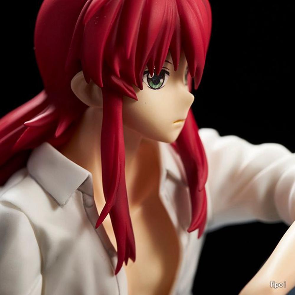8.5CM Anime Yu Yu Hakusho Kurama Figure Sitting Posture Urameshi Yuusuke Noodle Stopper Figure Model Toy Doll Aciton Figure