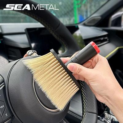Perie Curățare Auto Curățare Guri Ventilație Aer Condiționat Perie Îndepărtare Praf Pămătuf Praf Perii Moi pentru Accesorii Spălare Auto