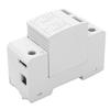 2P Surge Protective Device 20 To 40KA Flame Retardant 36mm Rail Installation Photovoltaic Surge Prot