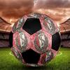 SIZE 5 Standard Liège Soccer Ball Colorful All Ages Machine Stitched PVC Competition Ready Durable High-Bounce