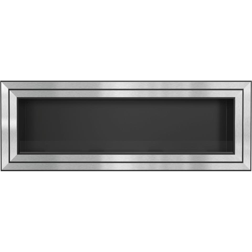 Wandmontierter Bioethanolkamin JULIET 1800 TÜV-Set