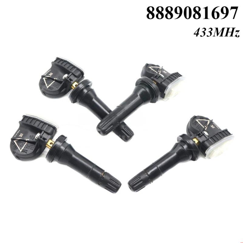 4pcs 8889081697 TPMS Tire Sensor For Zeekr 001 007 009 X Geely FY11 Monjaro Atlas Emgrand Tire Pressure Monitoring System 433MHz