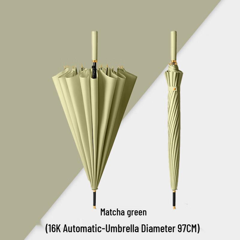 Extra-Large Straight Handle Golf Sun/Rain Umbrella