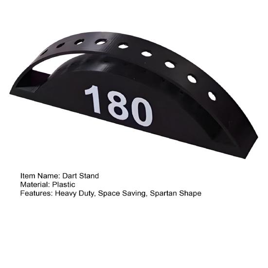 3D-printet pilstativ 9 Fullt montert Stål Soft tip pilholder Kraftig Plassbesparende Bordplate Pilorganisator Oppbevaringsstativ