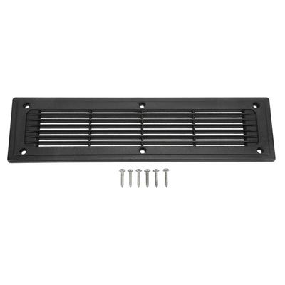 300x80mm Air Vents Louver Rectangle Air Outlet Grill Cover Ventilation Panel for RV Bus Trailer