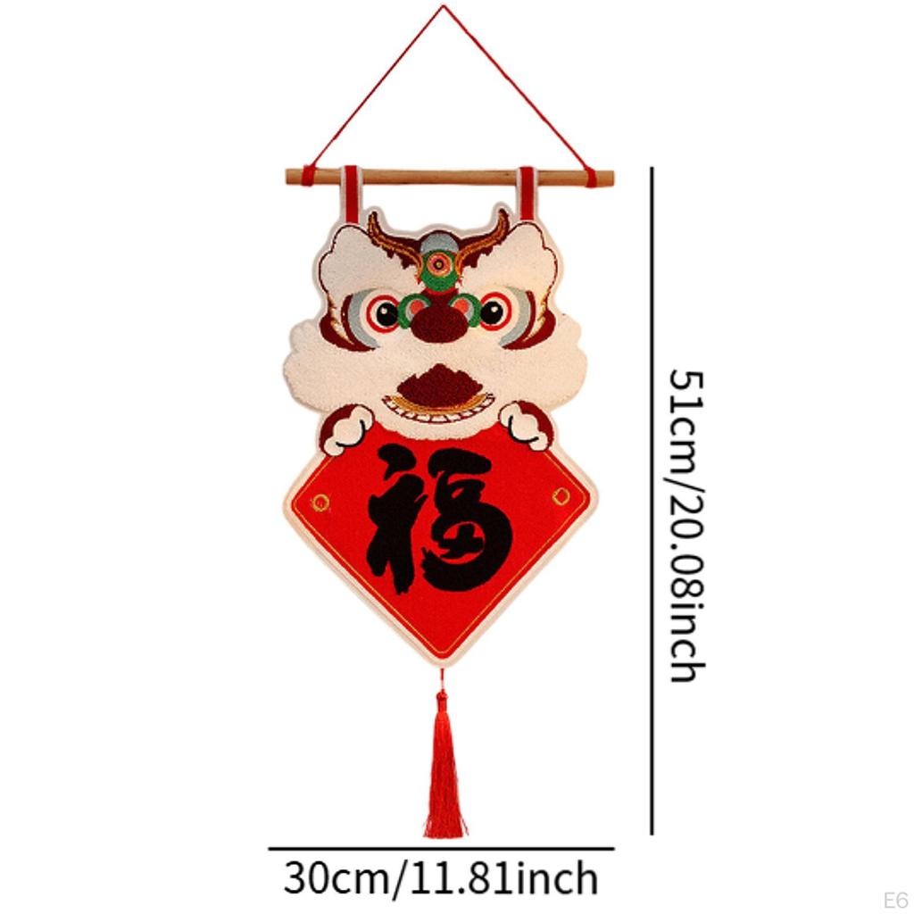 Chinese Year Decoration Fu Blessing Pendant Decorative Feng Shui Spring Festival Decor for