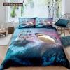 Pirate Duvet Cover Set Queen Sailboat Comforter Set Nautical Ocean Bedding Set Cool Style Quilt Co