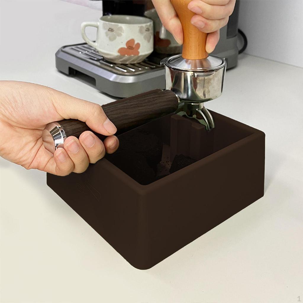 Coffee Knock Ground Dump Bin Accessory Espresso Box for Cafe Shop