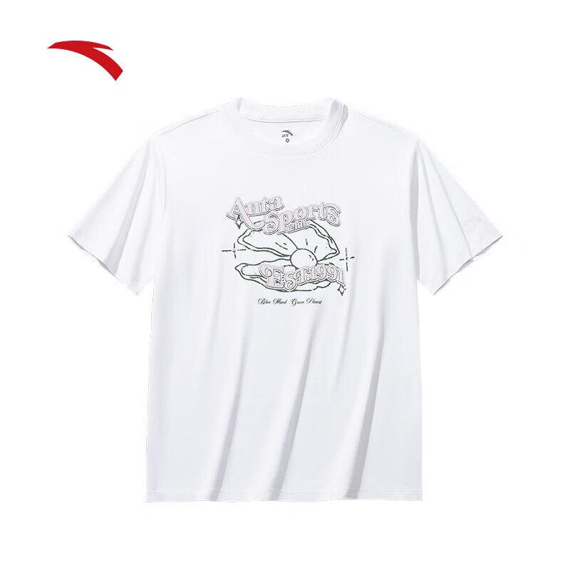 Anta Women s Cool Feel Sporty Short Sleeve T-Shirt L