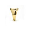 Ring - LUXENTER - Misau - White Mother of Pearl - 18 Carat Gold - Width 14.4 Mm
