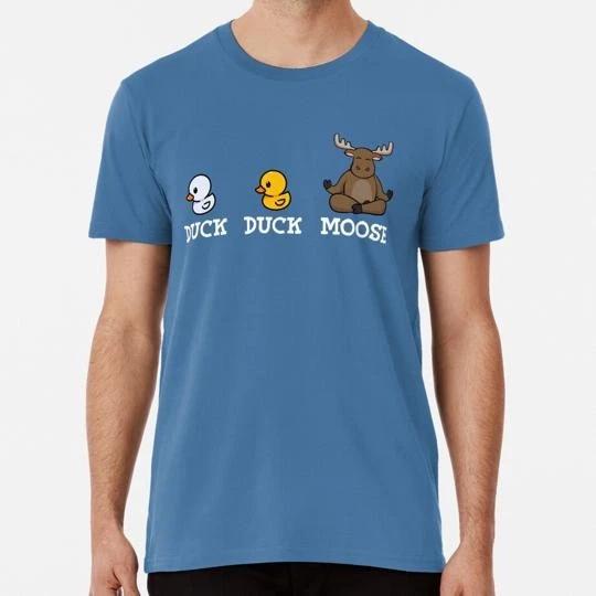 

Duck Moose Funny Lover Saying Size S to 5XL Made in the USA T-Shirt 2XL