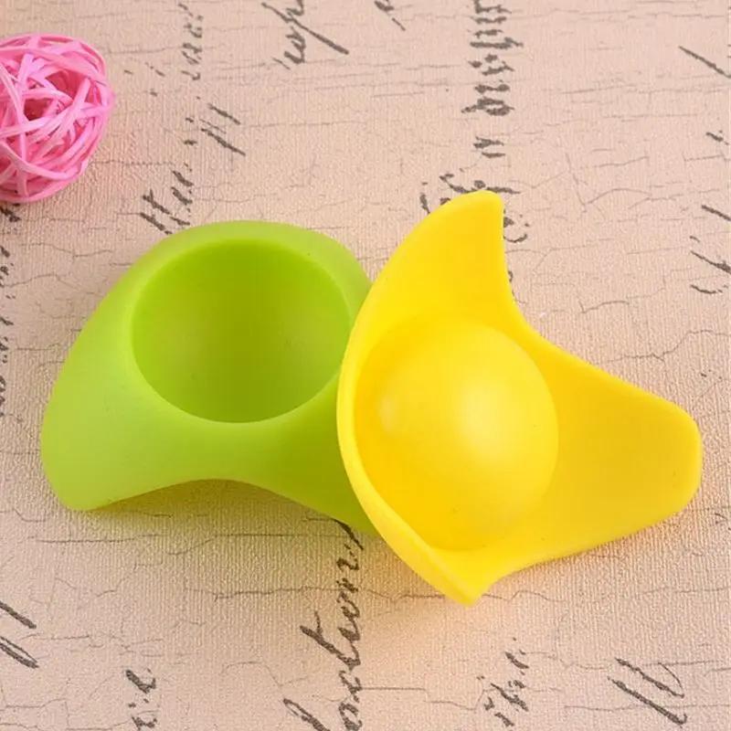 Silicone Egg Tray Colored Egg Seat Holder Stand Storage Rack Eggs Cup Holder For Home Kitchen Gadgets Tools Crepiere