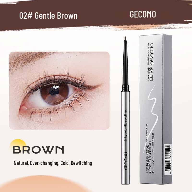 

Gemon Silky Long-Lasting Eyeliner: Smooth, Pigmented, Waterproof, Sweatproof, Smudge-Proof, Tear-Trough Makeup. 70 mg