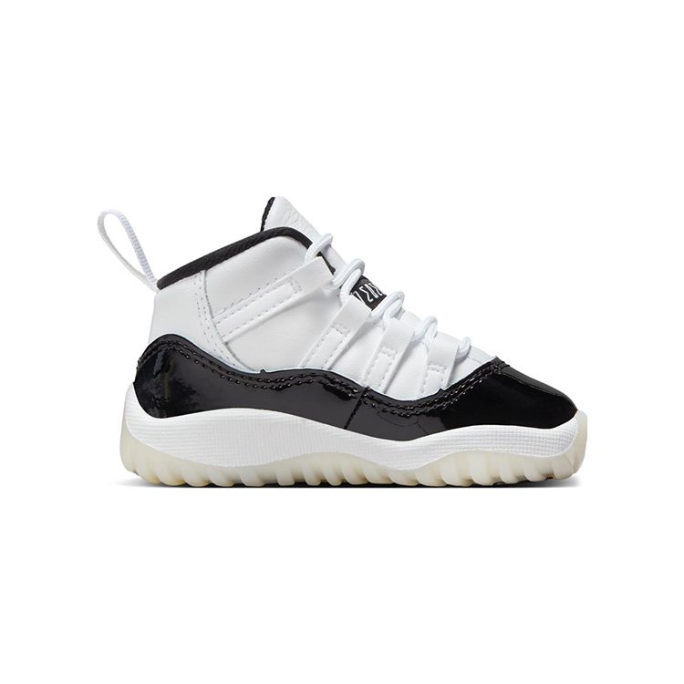 Air Jordan 11 Retro TD Gratitude / Defining Moments Baby Sneakers White Black Metallic-Gold 378040-170