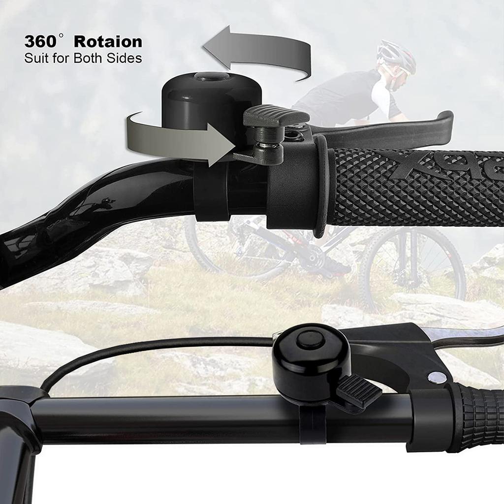 Bicycle Bell Alloy Mountain Road Bike Alloy Horn Sound Alarm Safety Cycling Handlebar Ring Bicycle All Bike Accessories