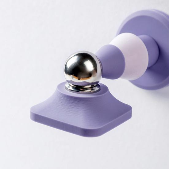 Magnetic Door Stopper Wall Protector Adhesive No Drilling Anti-collision Floor Mount