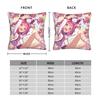 Printing Umamusume Pretty Derby Haru Urara Pillowcase Polyester Cushion Cover Gift  Throw Pillow Case Cover Car Square