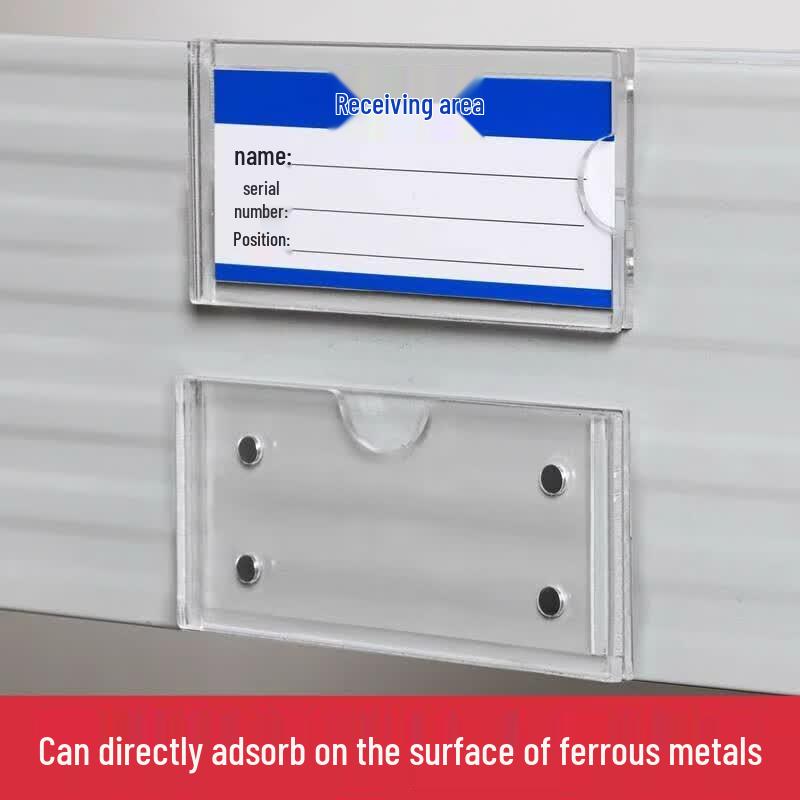 Acrylic Magnetic Price Tag Holder