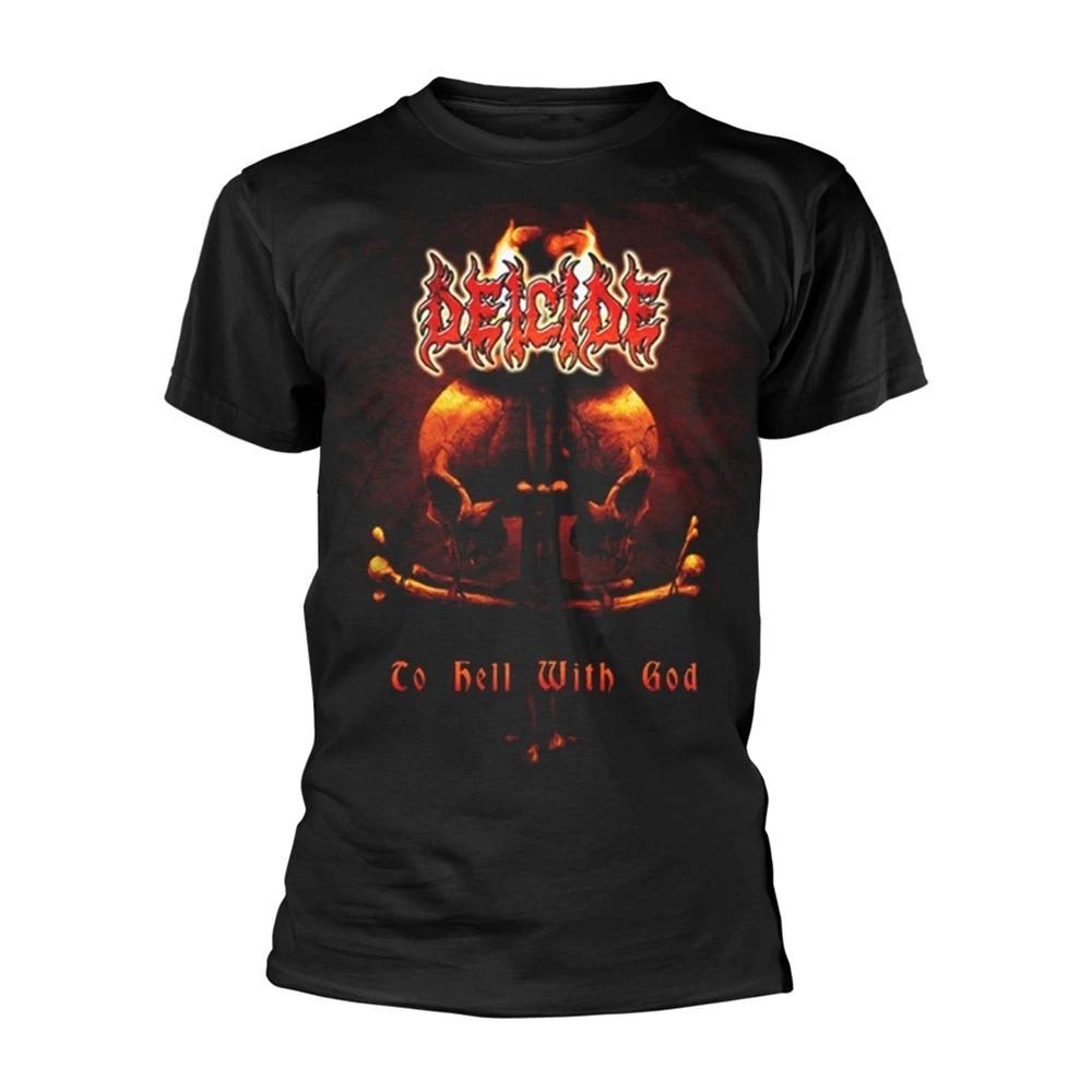 Deicide To Hell With God Tour 2012 Black T shirt - NEW S