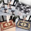 European Crystal Velvet Absorbent Floor Mat for Entrance, Bathroom, Bedroom, or Living Room - Washable.