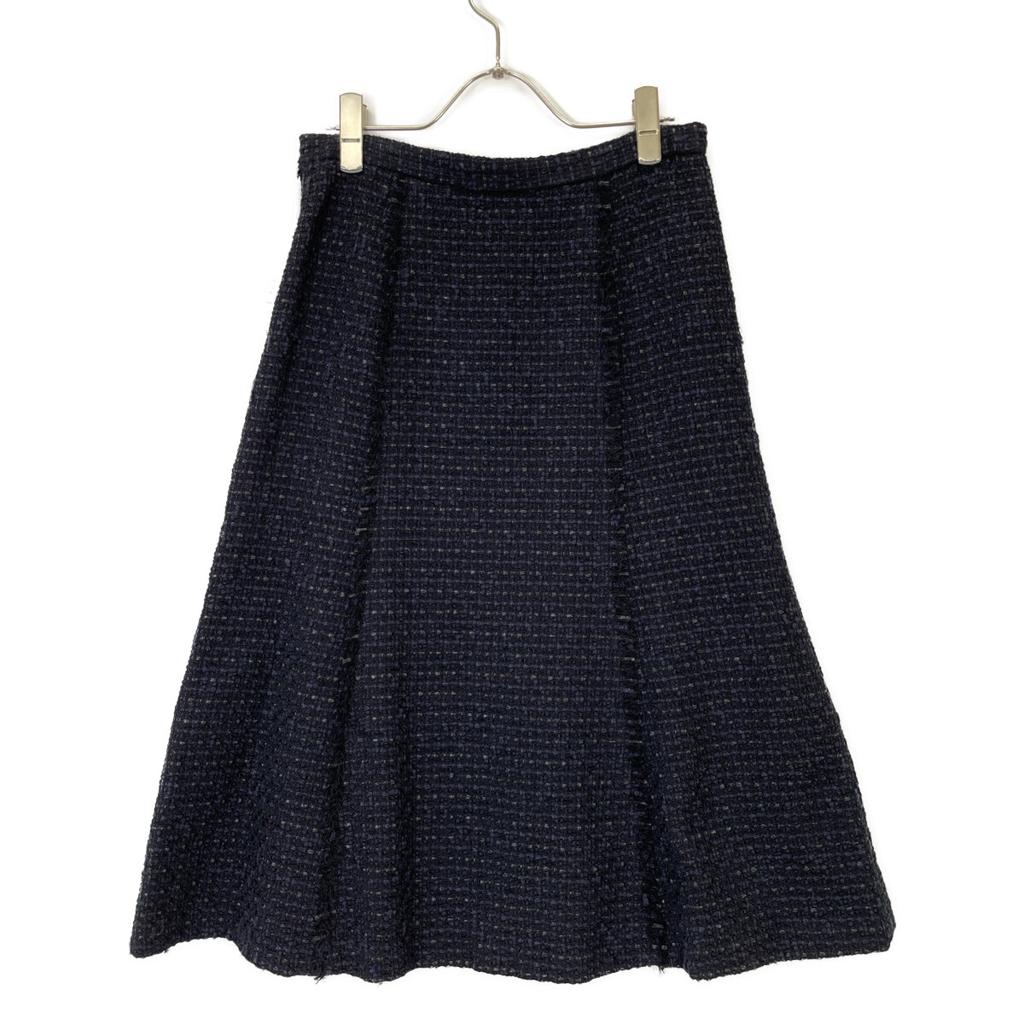DRESSTERIOR 085-78002 Tweet Skirt skirt 38 NavyUsed
